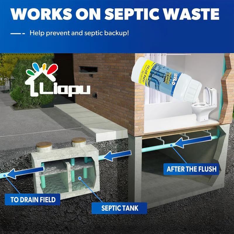 💦Powerful Pipe Dredging Agent for Kitchen and Toilet Pipelines