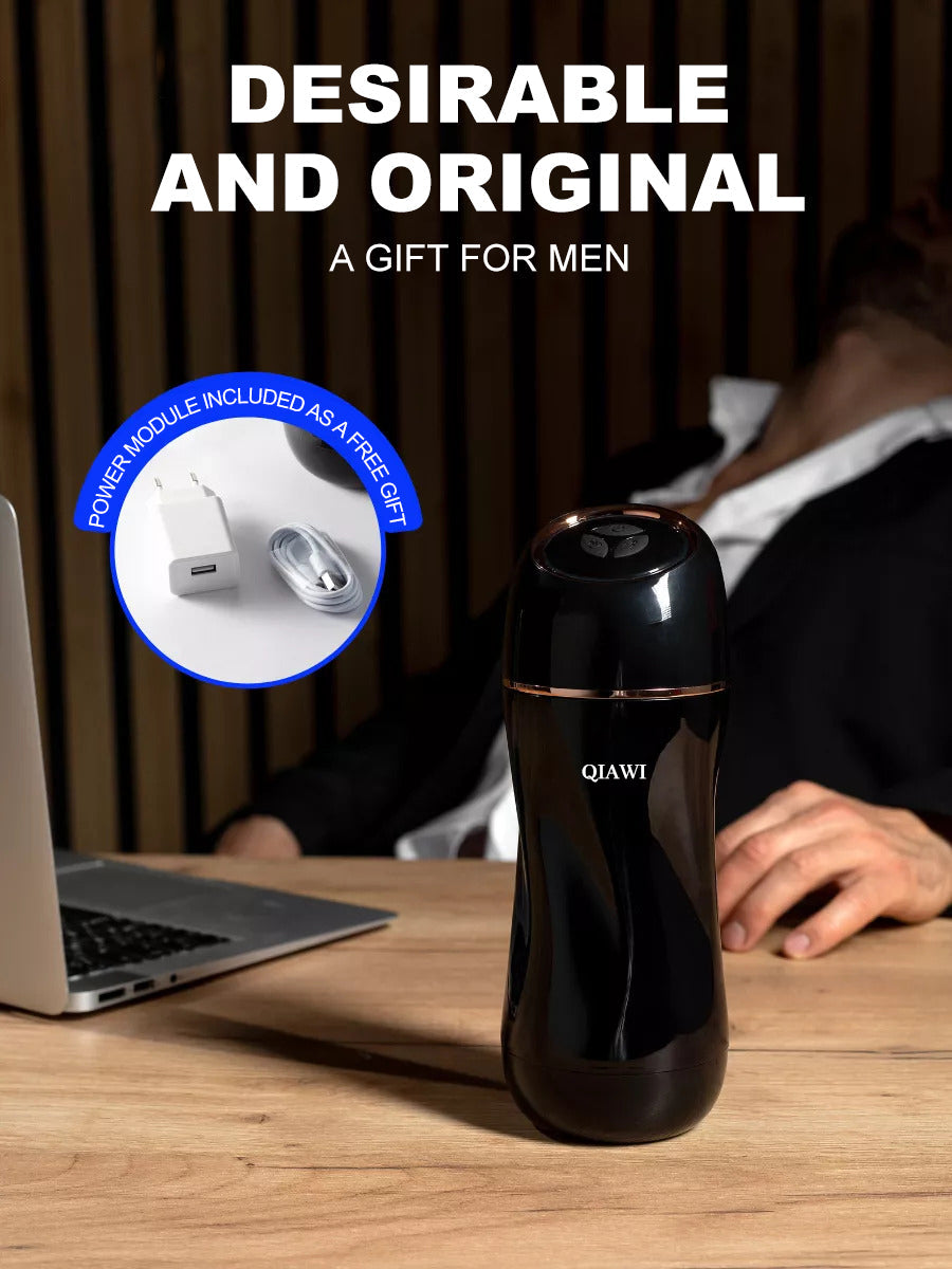 【Auto-Stroking Pleasure Cup】-Smart Suction & Stroke Device – Fully Automated for Effortless Enjoyment