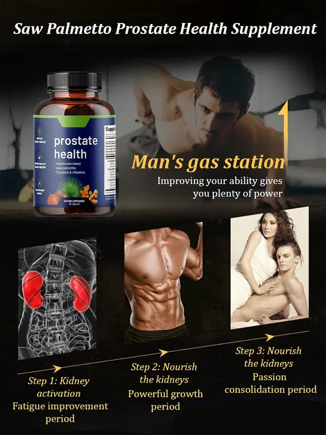 Saw Palmetto Prostate Health Supplement