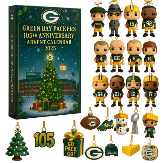 Green Bay Packers 105th Anniversary Advent Calendar 2025
