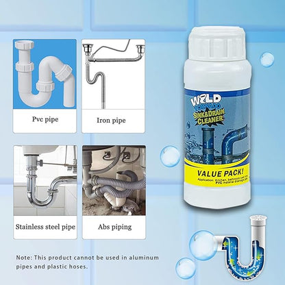 💦Powerful Pipe Dredging Agent for Kitchen and Toilet Pipelines