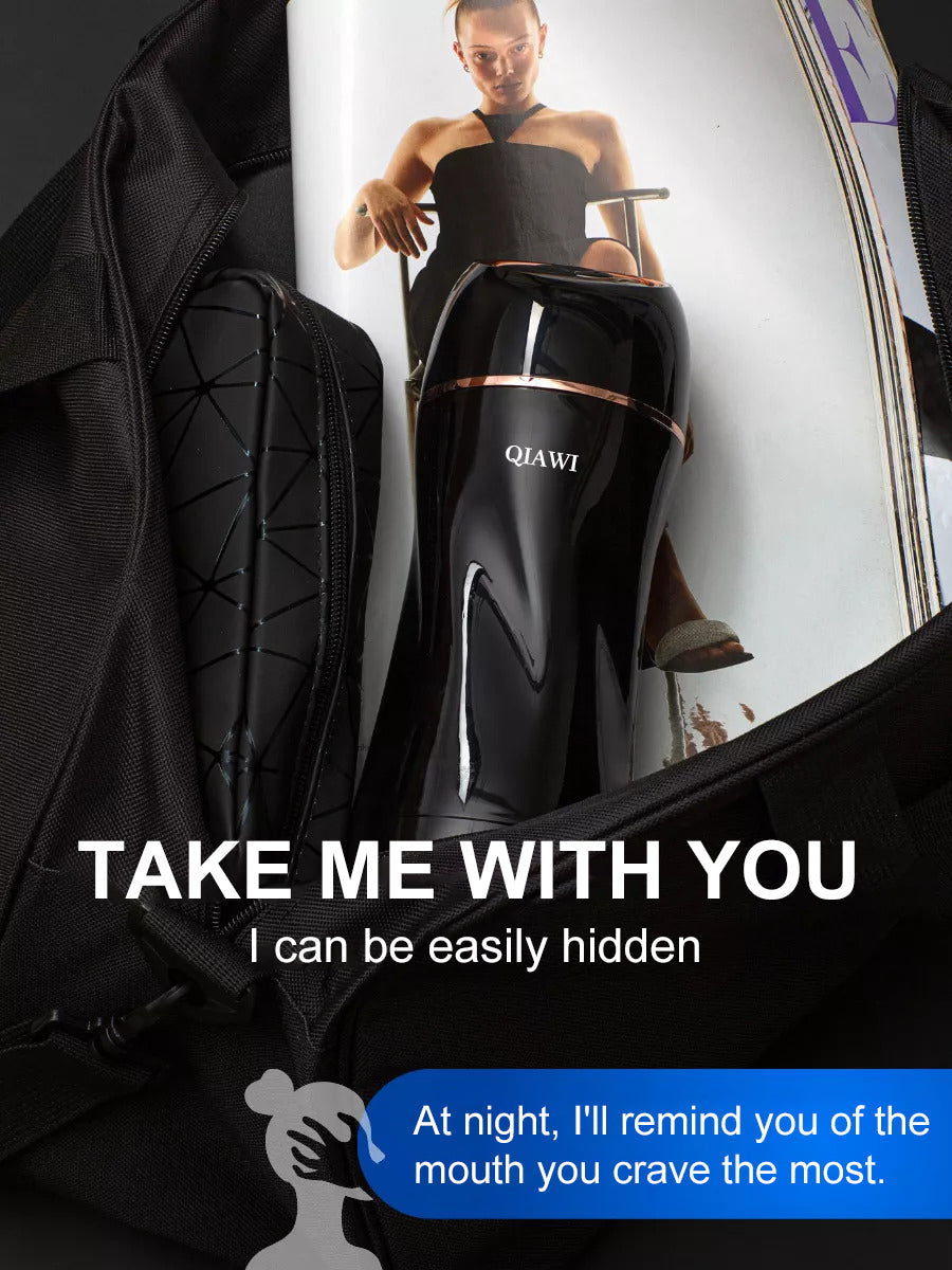 【Auto-Stroking Pleasure Cup】-Smart Suction & Stroke Device – Fully Automated for Effortless Enjoyment