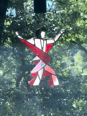 🔥LAST DAY BUY 3 GET 1 FREE - The Memphis Melody💃🤘 Handmade Stained Glass Spinner