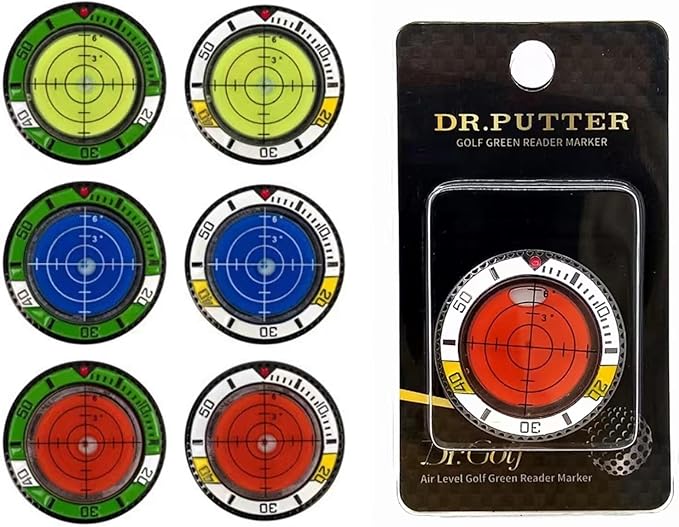 🔥(Golf trainer)Golf Ball Marker Round Cap Clip Mark with Level Function🔥(Buy 1 Get 1 Free)