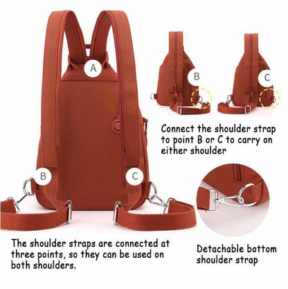 🎒Waterproof 2-Way Commuter Bag
