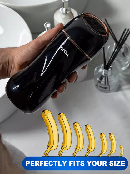 【Auto-Stroking Pleasure Cup】-Smart Suction & Stroke Device – Fully Automated for Effortless Enjoyment