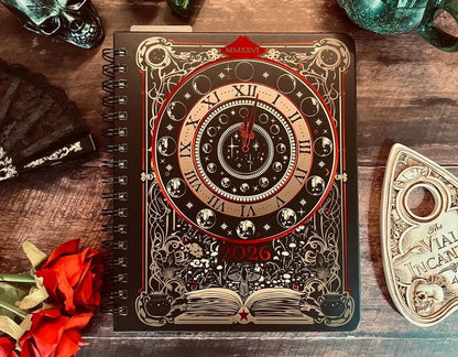 💥Limited Inventory Available! 📚🧙‍♀️Waiting for the Night 2026 Weekly Planner🧹HARDCOVER BOOK