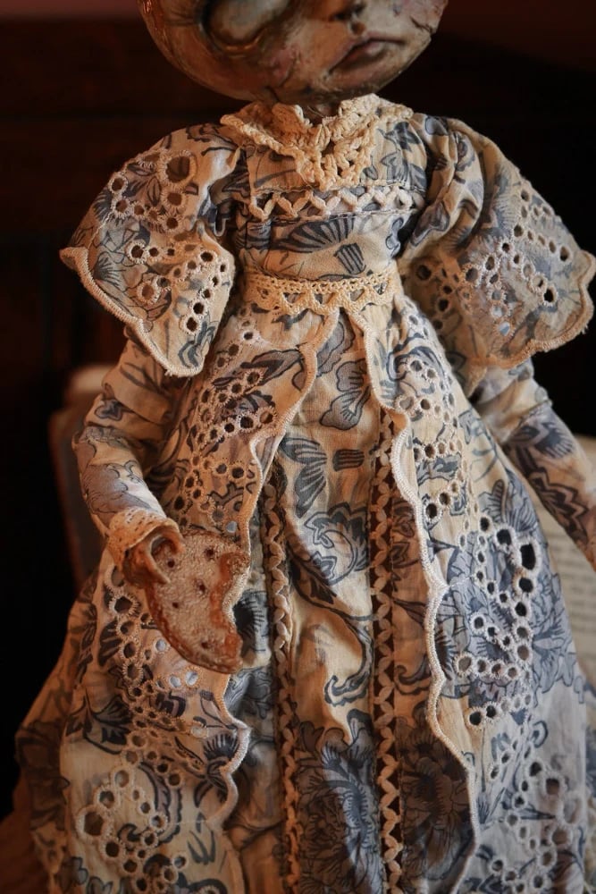 🖤Handmade Posable Teacup Dolls – Unique Collectible Toys