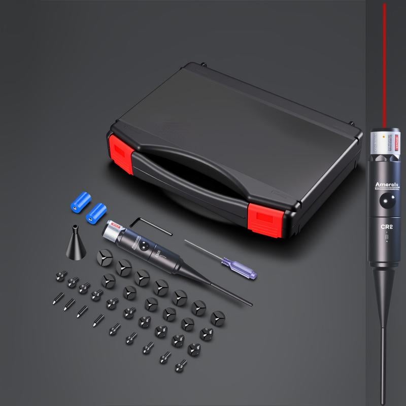🔥HOT SALE 49% OFF🔥-Professional Aperture Red/Green Aiming Kit Aperture Aiming with 32adapters