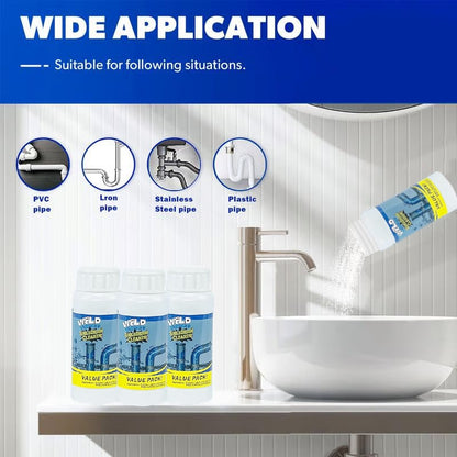 💦Powerful Pipe Dredging Agent for Kitchen and Toilet Pipelines