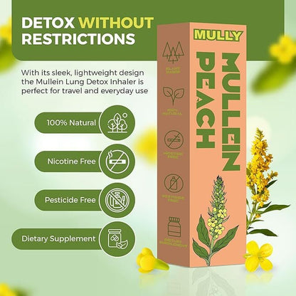 🏆Hot Sale⚡Mullein Herbal Diffuser Pen, Thyme and Menthol, Smoking Alternative, Replace Bad Habit's, Menthol Breathe