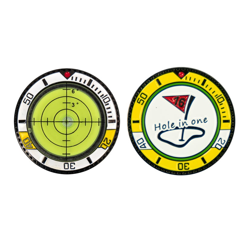 🔥(Golf trainer)Golf Ball Marker Round Cap Clip Mark with Level Function🔥(Buy 1 Get 1 Free)