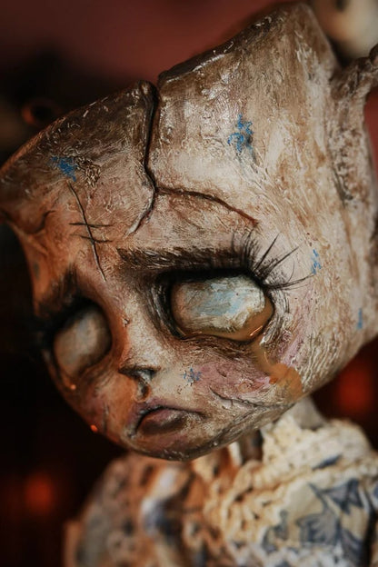 🖤Handmade Posable Teacup Dolls – Unique Collectible Toys