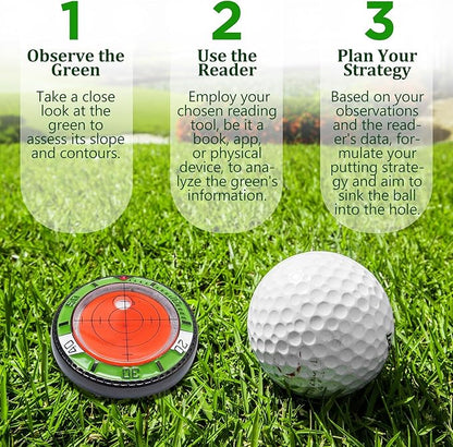 🔥(Golf trainer)Golf Ball Marker Round Cap Clip Mark with Level Function🔥(Buy 1 Get 1 Free)