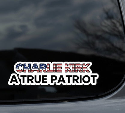 Charlie Patriot Decal – Premium Car Window Sticker for True Americans
