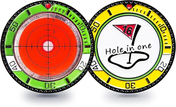 🔥(Golf trainer)Golf Ball Marker Round Cap Clip Mark with Level Function🔥(Buy 1 Get 1 Free)